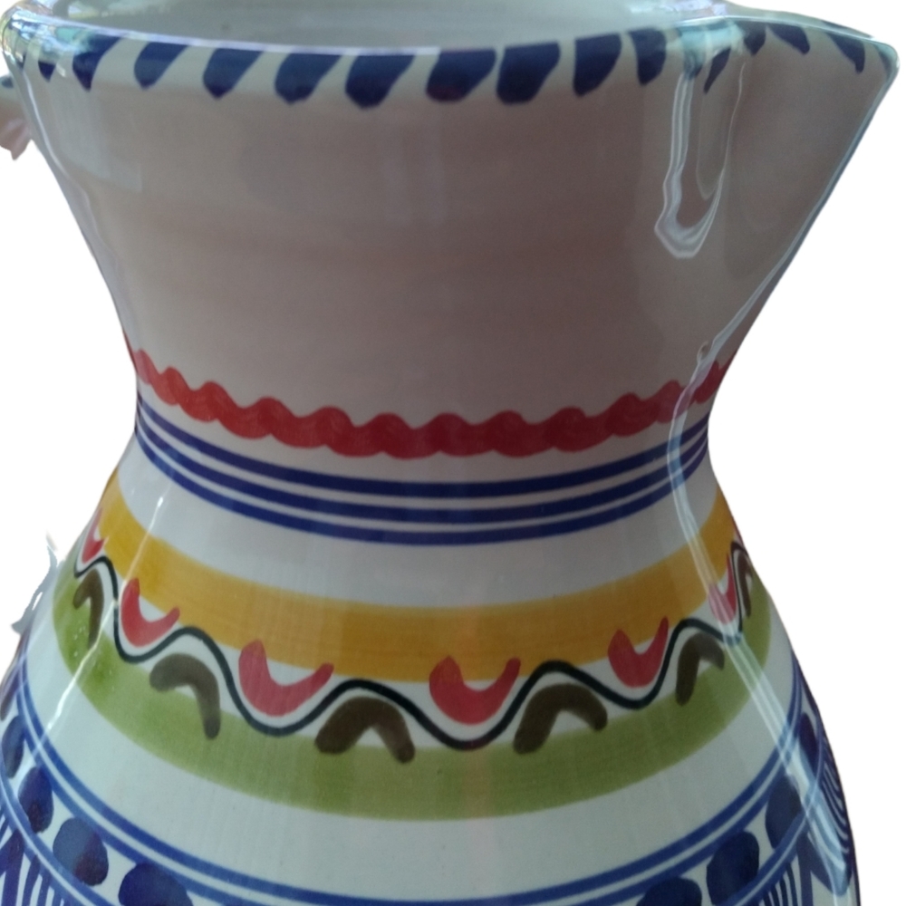 Ceramica De La Cal Sangria Pitcher - Picture 4 of 10